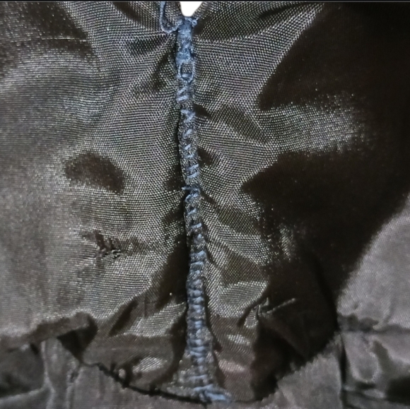 Betsy & Adam Halter Satin Mermaid Gown - Picture 12 of 15